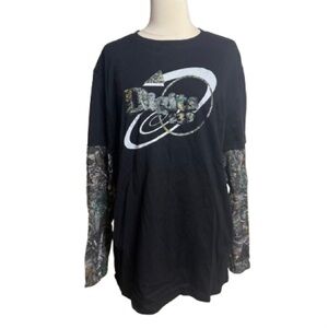 Digits Graphic Black Long Sleeve Tee